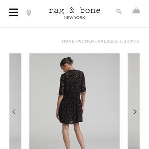 Rag and Bone Gia Mini Dress